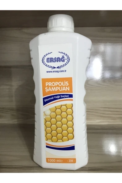 Ersağ Propolisli Şampuan (NORMAL-YAĞLI SAÇLAR) 1000 ml ürün görseli 1