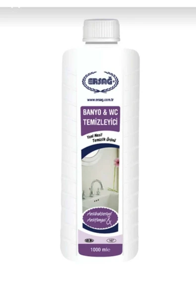 Ersağ Banyowc Temizleyici 1000 ml ( Antibakteriyel Ve Antifungal) Aparatsız ürün görseli 1