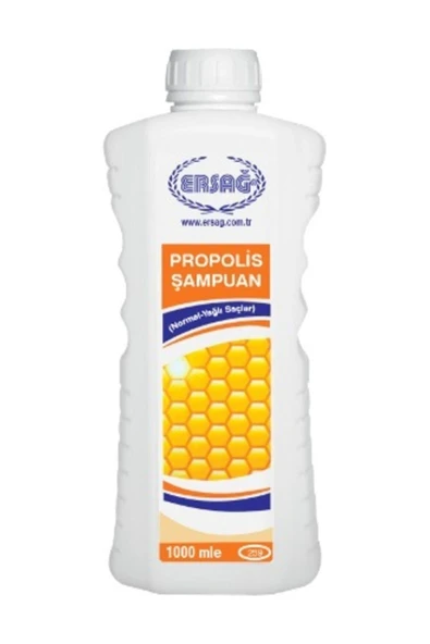 Ersağ Propolisli Şampuan 1000 ml ( Normal Ve Yağlı Saçlar ) ürün görseli 1