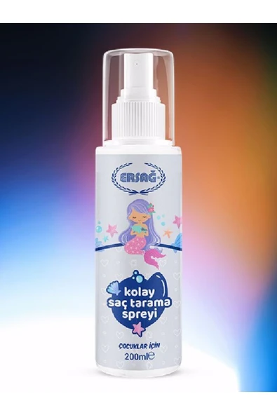 Ersağ Kolay Saç Tarama Spreyi-çocuklar Için 200 Ml ürün görseli 1