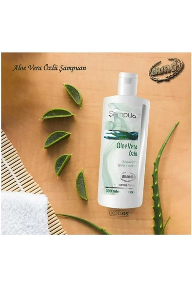 Ersağ Aloe Vera Özlü Şampuan ürün görseli 1
