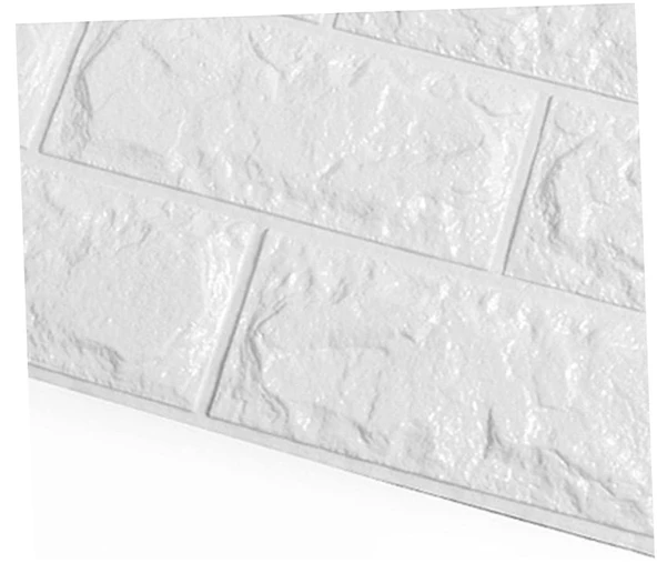 3D Tuğla Desenli Kendinden Yapışkanlı Duvar Paneli 58x38 cm ürün görseli 1
