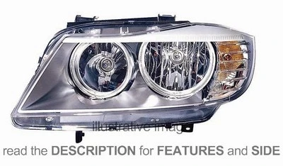 Bmw 3 Serisi 2009-2011 E91 Ön Far Elektrikli Motorlu Sedan Sağ (Oem No: 63117202574) ürün görseli 1