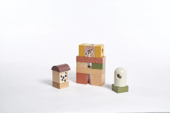 Tiny Love 0-3 Yaş Ahşap Tren Boho Chic - Resim 3