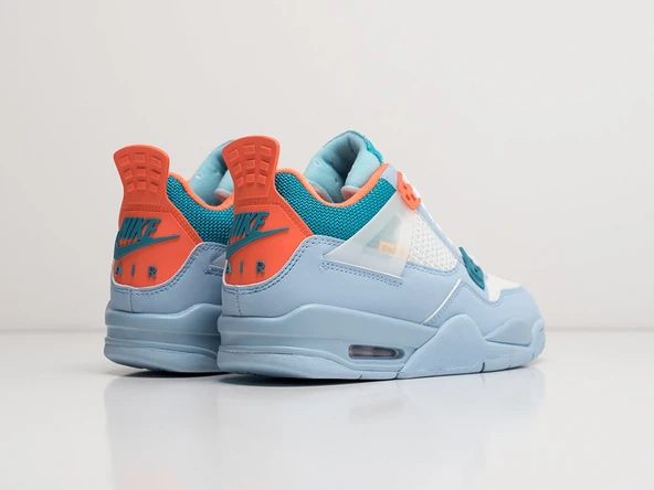 Air Jordan Retro 4 Union 'Ice Blue' - Resim 2