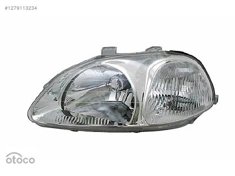 Honda Civic 1995-1999 Ön Far Elektrikli Sedan Ve Hatchback Sol (Oem No: 33151S04B04) ürün görseli 1
