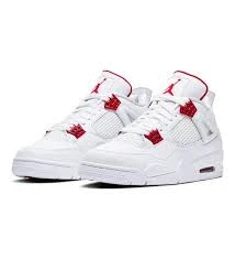 Nike Air Jordan Retro 4 Metallic Red - Resim 5