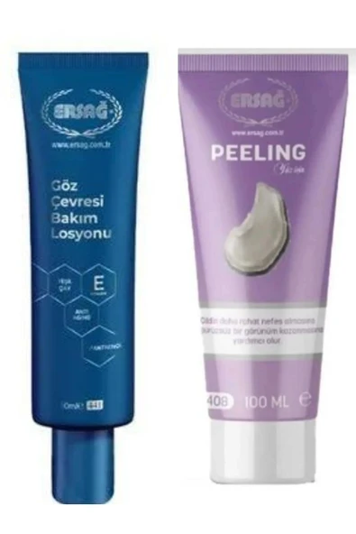 Ersağ Göz çevresi bakım losyonu & Peeling Yüz için ürün görseli 1