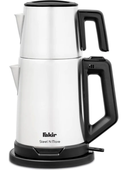 Fakir Steel N More Çelik Çay Makinesi İnox ürün görseli 1