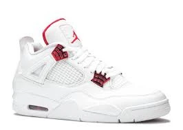 Nike Air Jordan Retro 4 Metallic Red - Resim 4