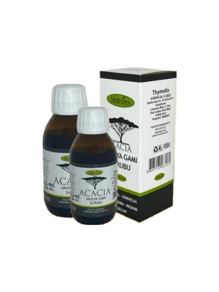 Nursima Acacia Akasya Gamı Şurubu (2 Adet ) 125 ml ürün görseli 1