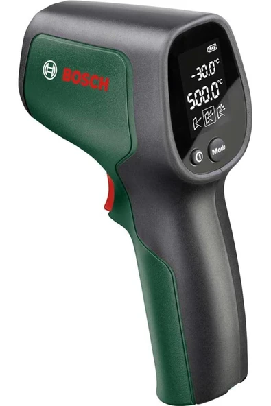 Bosch UniversalTemp kızılötesi termometre (-30°C...+500°C, kolay ve hassas ölçüm, 3 önceden tanımlan M ürün görseli 1