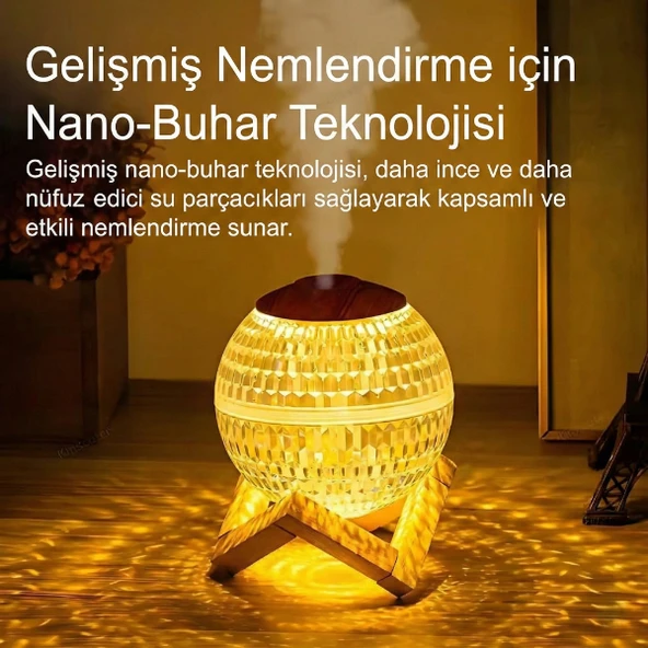 Kristal Top RGB Hava Nemlendirici ürün görseli 1