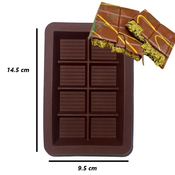 Silikon Dubai Çikolata Kalıbı - Resim 3