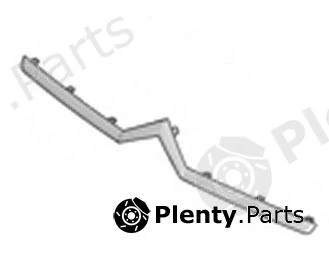 Citroen C4 2004-2008 Ön Panjur Bandı Alt Nikelaj (Oem No: 7452Ff) ürün görseli 1