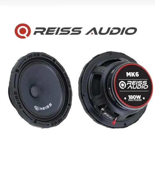 Reiss Rs-mk6 16 Cm Oto Midrange Hoparlör Deprem Serisi Çifti 360w ürün görseli 1