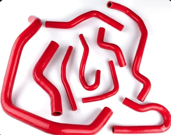 AUTOGP Honda civic radyatör hortum seti kırmızı 1.6 vti 1996 / 2001 ürün görseli 1
