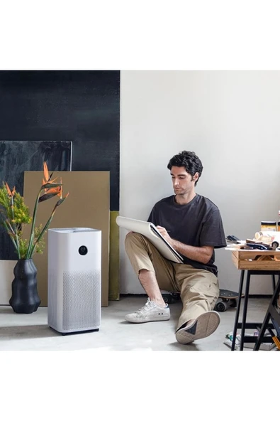 Xiaomi Air Purifier 4 Lite Akıllı Hava Temizleyici Beyaz ürün görseli 1