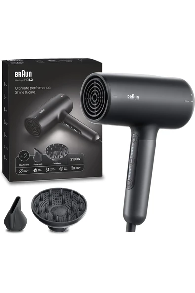 Braun Difüzörlü Saç Kurutma Makinesi, 2 Başlıklı, 2100W ürün görseli 1