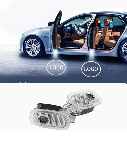 AUTOGP Mercedes w221 s kapı altı ışık lazer led logo hoşgeldin aydınlatması ürün görseli 1