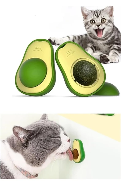 Avokado Kedi Nanesi Oyun Topu ürün görseli 1