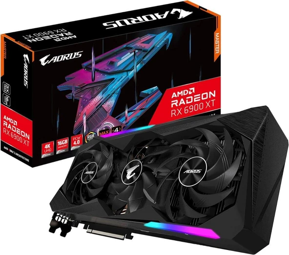 Gigabyte Radeon RX 6900 XT Aorus Master 16G GV-R69XTAORUS M-16GD