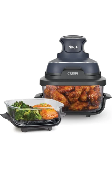 NINJA CRISPi 4-in-1 Taşınabilir Cam Hazneli Pişirme Sistemi M ürün görseli 1