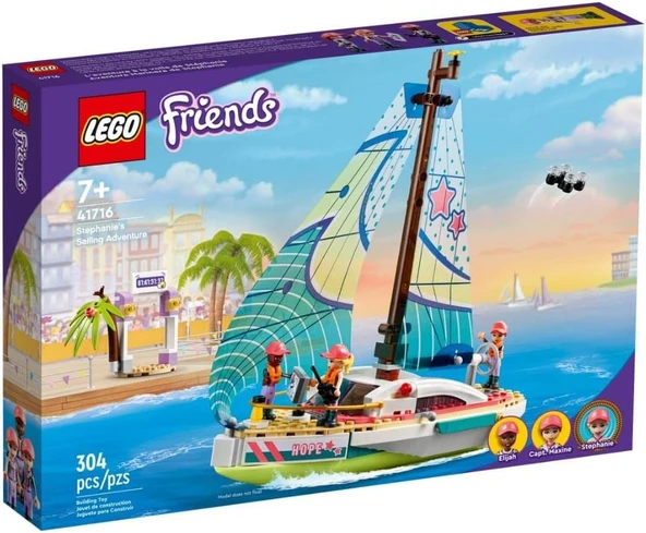 LEGO 41716 Friends Stephanie’nin Yelkenli Macerası ürün görseli 1