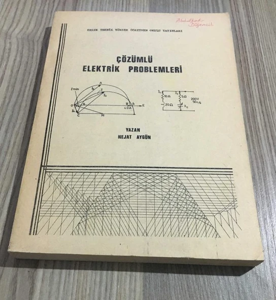 ÇÖZÜMLÜ ELEKTRİK PROBLEMLERİ(Sahafiye Kitap) ürün görseli 1