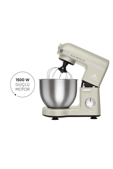 Karaca Mastermaid Chef Stand Mikser Soft Cream 1500w 5 Lt ürün görseli 1