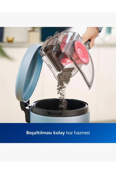 Philips 2000 Serisi Torbasiz Elektrikli Süpürge, 750W, PowerCyclone 4, Super Clean Air Filtre, ürün görseli 1