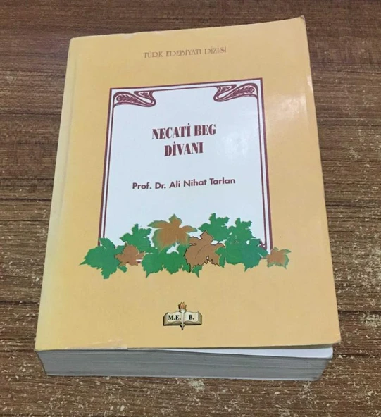 NECATİ BEG DİVANI(Sahafiye Kitap) ürün görseli 1