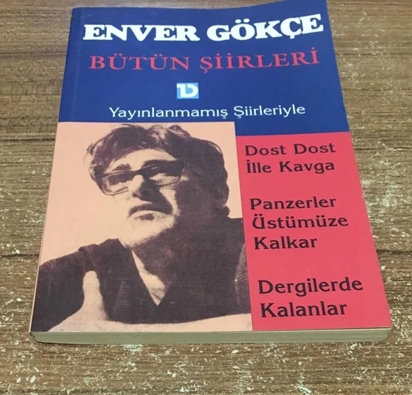 ENVER GÖKÇE BÜTÜN ŞİİRLERİ Yayınlanmamış Şiirleriyle 1.BASKI(Sahafiye Kitap) ürün görseli 1