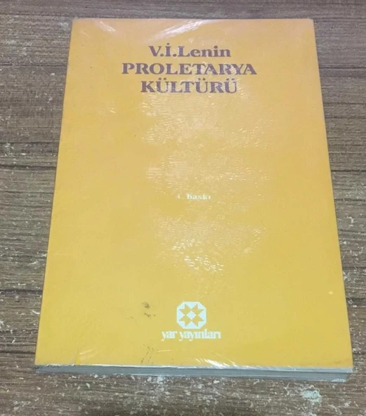 PROLETARYA KÜLTÜRÜ(Sahafiye Kitap) ürün görseli 1