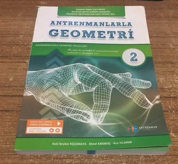 ANTRENMANLARLA GEOMETRİ 2 ( 2020 BASKI )(Sahafiye Kitap) ürün görseli 1