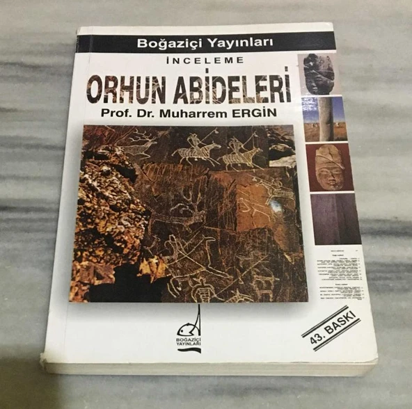 ORHUN ABİDELERİ 43.BASKI(Sahafiye Kitap) ürün görseli 1