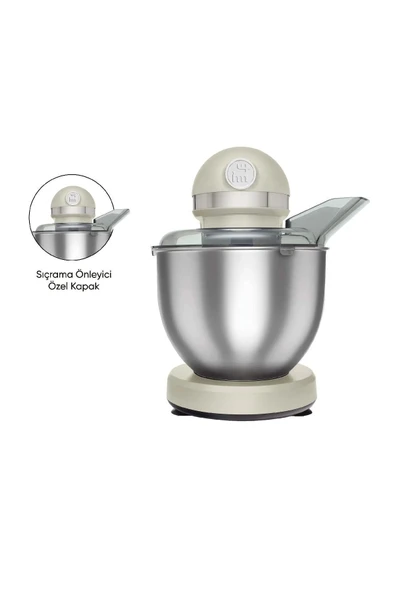 Karaca Mastermaid Chef Stand Mikser Soft Cream 1500w 5 Lt - Resim 2