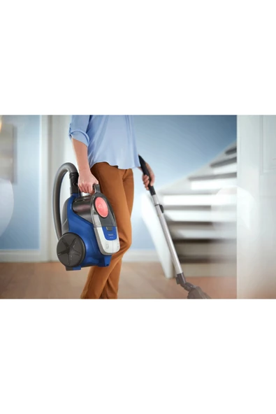 Philips Toz Torbasız Elektrikli Süpürge – Yıkanabilir HEPA Filtreli, PowerCyclone 4 Teknolojili 750 W M ürün görseli 1