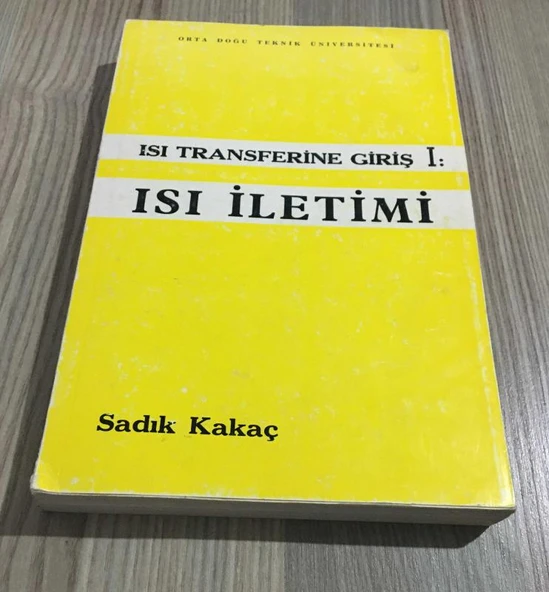 Isı Transferine Giriş 1 ISI İLETİMİ(Sahafiye Kitap) ürün görseli 1