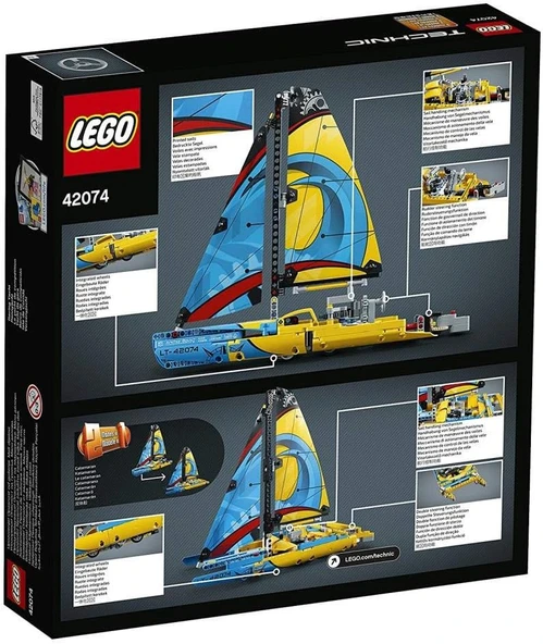 LEGO 42074 Technic Yarış Yatı - Resim 2