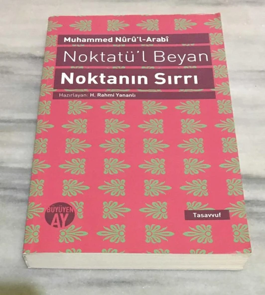 Noktatü'l Beyan NOKTANIN SIRRI Sadeleştirme,Çeviriyazı,Tıpkıbasım(Sahafiye Kitap) ürün görseli 1
