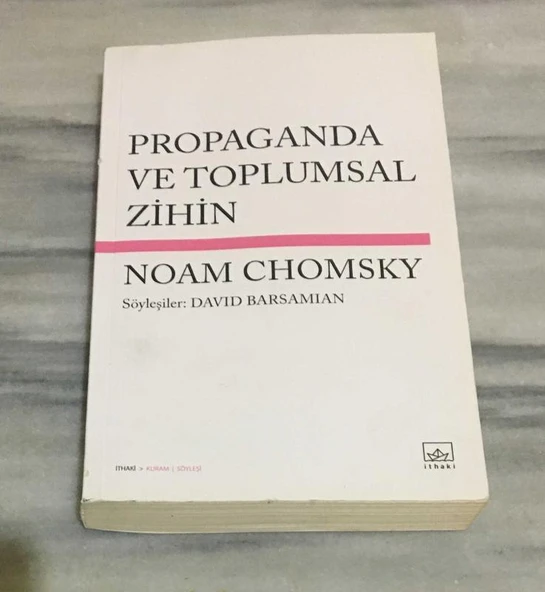 PROPAGANDA VE TOPLUMSAL ZİHİN ( Söyleşiler: DAVID BARSAMIAN ) 1.BASKI(Sahafiye Kitap) ürün görseli 1