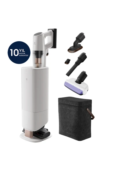 Electrolux EP83HB25UV 800 Serisi Hygienic UV Toz Boşaltma Şarj ve Bakım İstasyonlu Kablosuz Süpürge ürün görseli 1