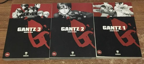 GANTZ 1.2.3. Kitap ( 18+ )(Sahafiye Kitap) ürün görseli 1