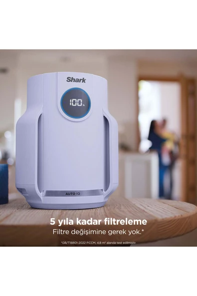 Shark NeverChange5 Compact Pro Hava Temizleyici - Lavanta - Resim 4