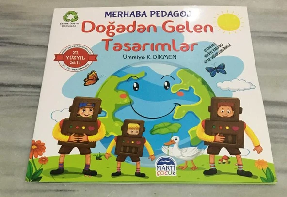 DOĞADAN GELEN TASARIMLAR Merhaba Pedagoji(Sahafiye Kitap) ürün görseli 1