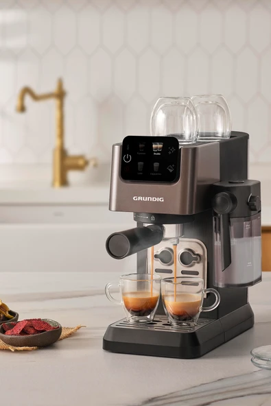 Grundig Ksm 5330 Delisia Coffee Yarı Otomatik Süt Hazneli Espresso Makinesi ürün görseli 1