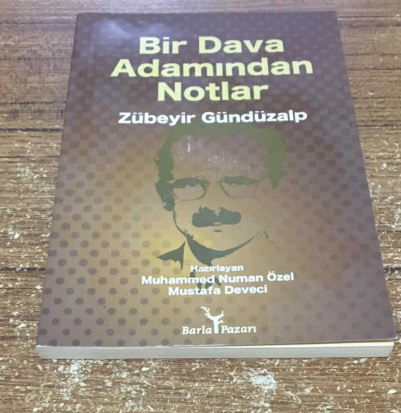 BİR DAVA ADAMINDAN NOTLAR - ZÜBEYİR GÜNDÜZALP ( CEP BOY )(Sahafiye Kitap) ürün görseli 1