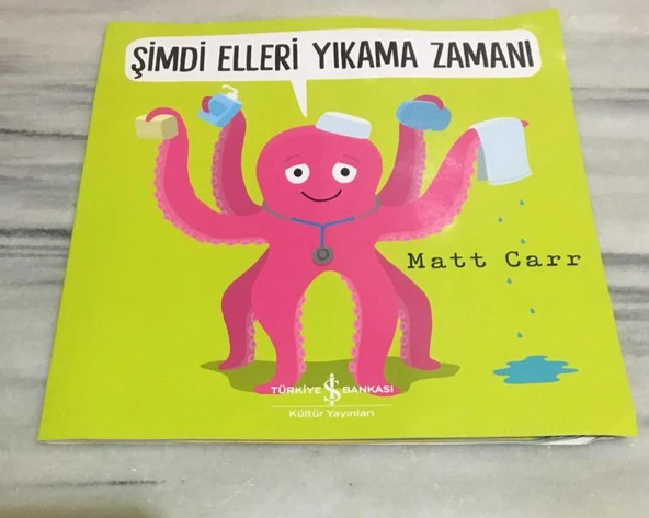 ŞİMDİ ELLERİ YIKAMA ZAMANI(Sahafiye Kitap) ürün görseli 1