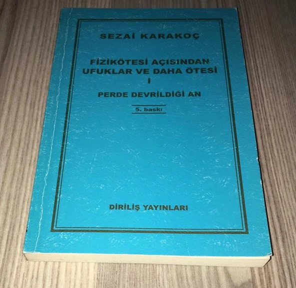 FİZİKÖTESİ AÇISINDAN UFUKLAR VE DAHA ÖTESİ 1 Perde Devrildiği An 5.BASKI(Sahafiye Kitap) ürün görseli 1